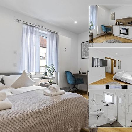 Ma Suite - Smart Apartment 2P - City Center Augsburg Kültér fotó