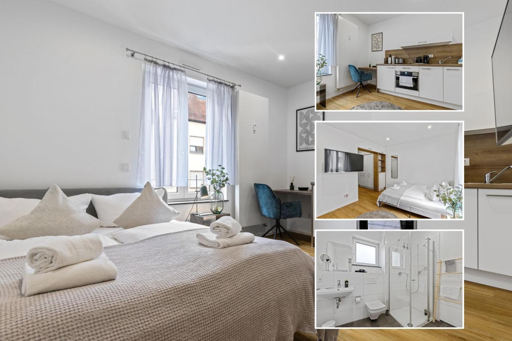 Ma Suite - Smart Apartment 2P - City Center Augsburg Kültér fotó